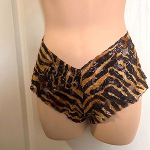 Lace Leopard Hipster panty Small